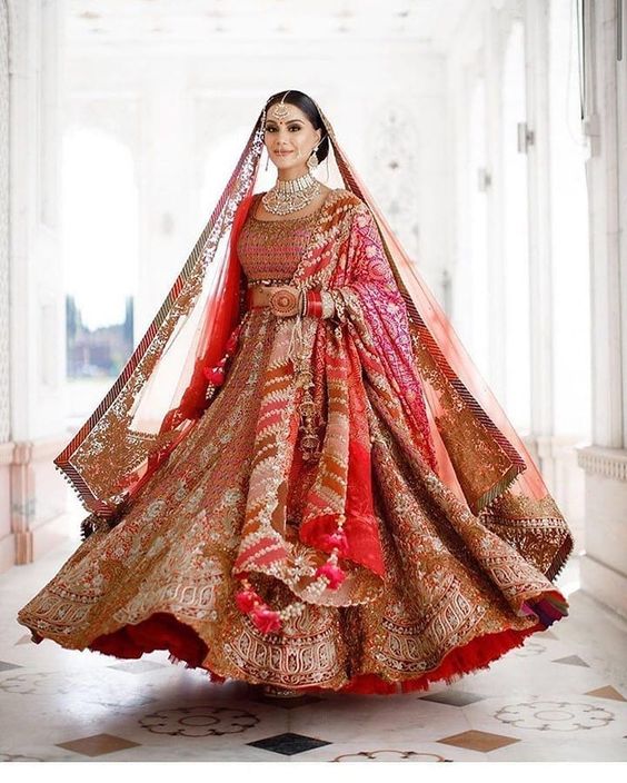 How To Wear Double Dupattas With Designer Bridal Lehengas Double 