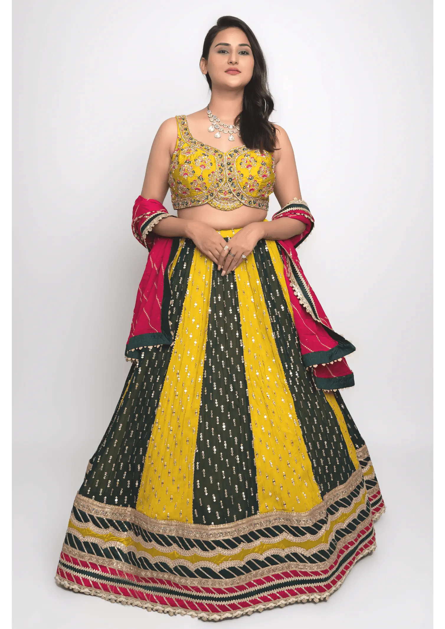 Buy Yellow Dresses for Haldi Online at Best Price | Libas