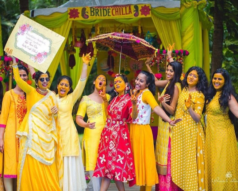 Buy Yellow Haldi Dress Online In India - Etsy India