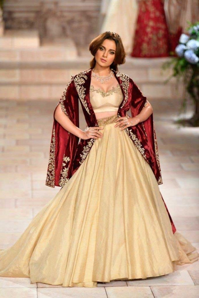 Lehengas with a jacket