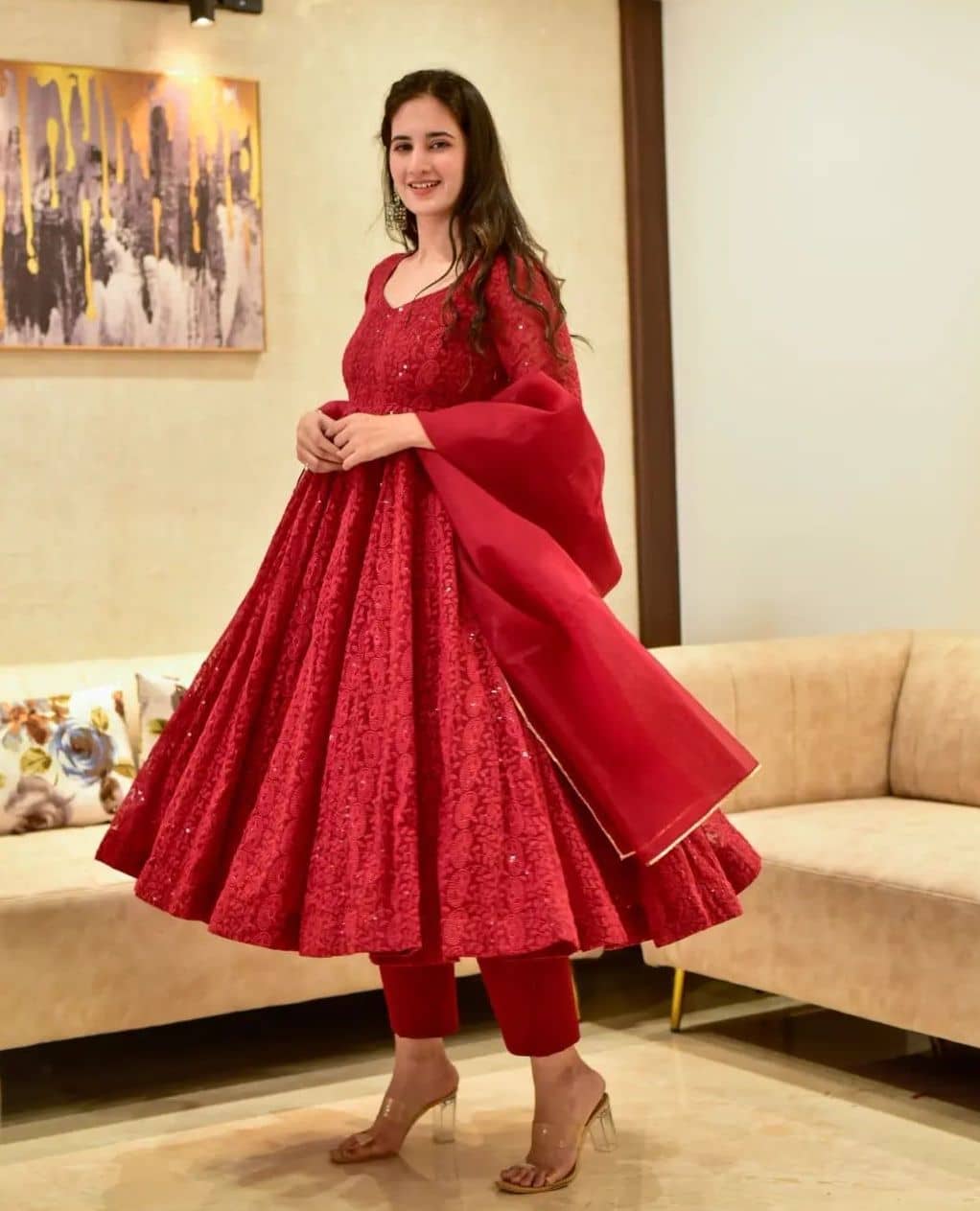 33 Insta Worthy Bridal Anarkali for your Ethnic Wear OOTDs