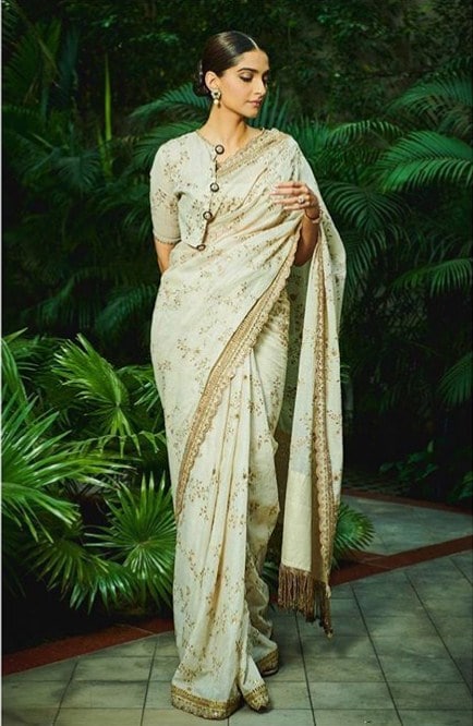 Sabyasachi hotsell gold saree