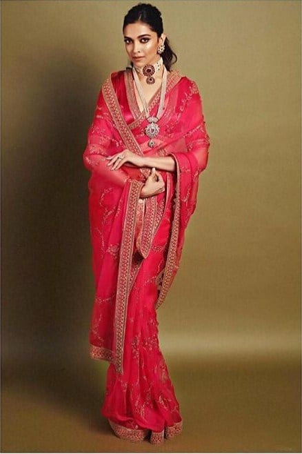 Sabyasachi Pure Russian Silk Multicolor Premium Saree with Resham Thread sequins motiffs and embroidered border work