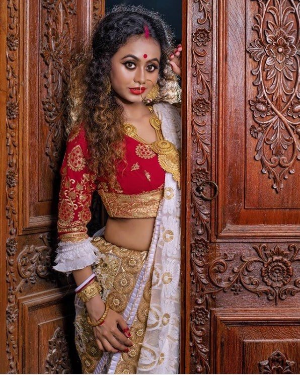 Bengali Style Wedding Blouse