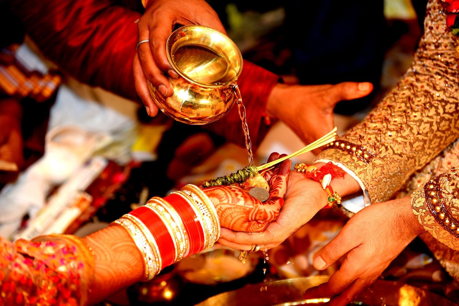 Kanyadaan in Indian Wedding