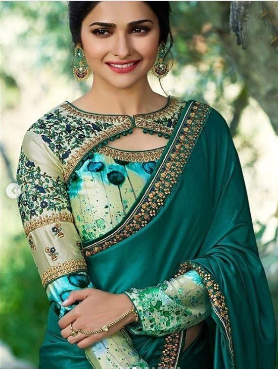 How to wear a Saree with shirt – Asma Khan