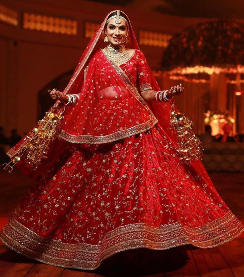Light Yet Rich Lehenga for Indian Brides