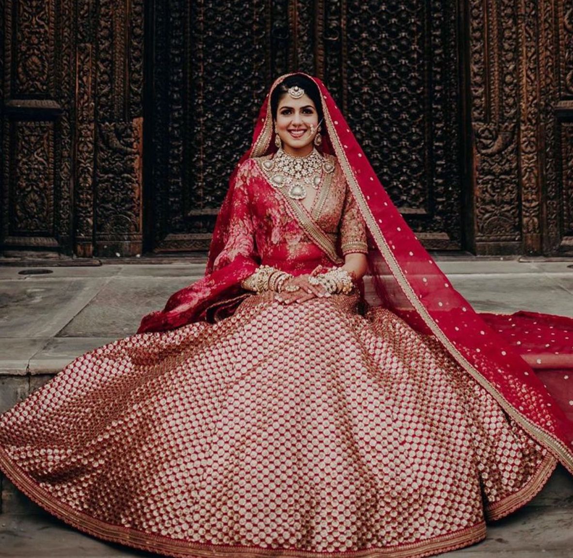 For the Golden Moments of Life - bridal lehenga