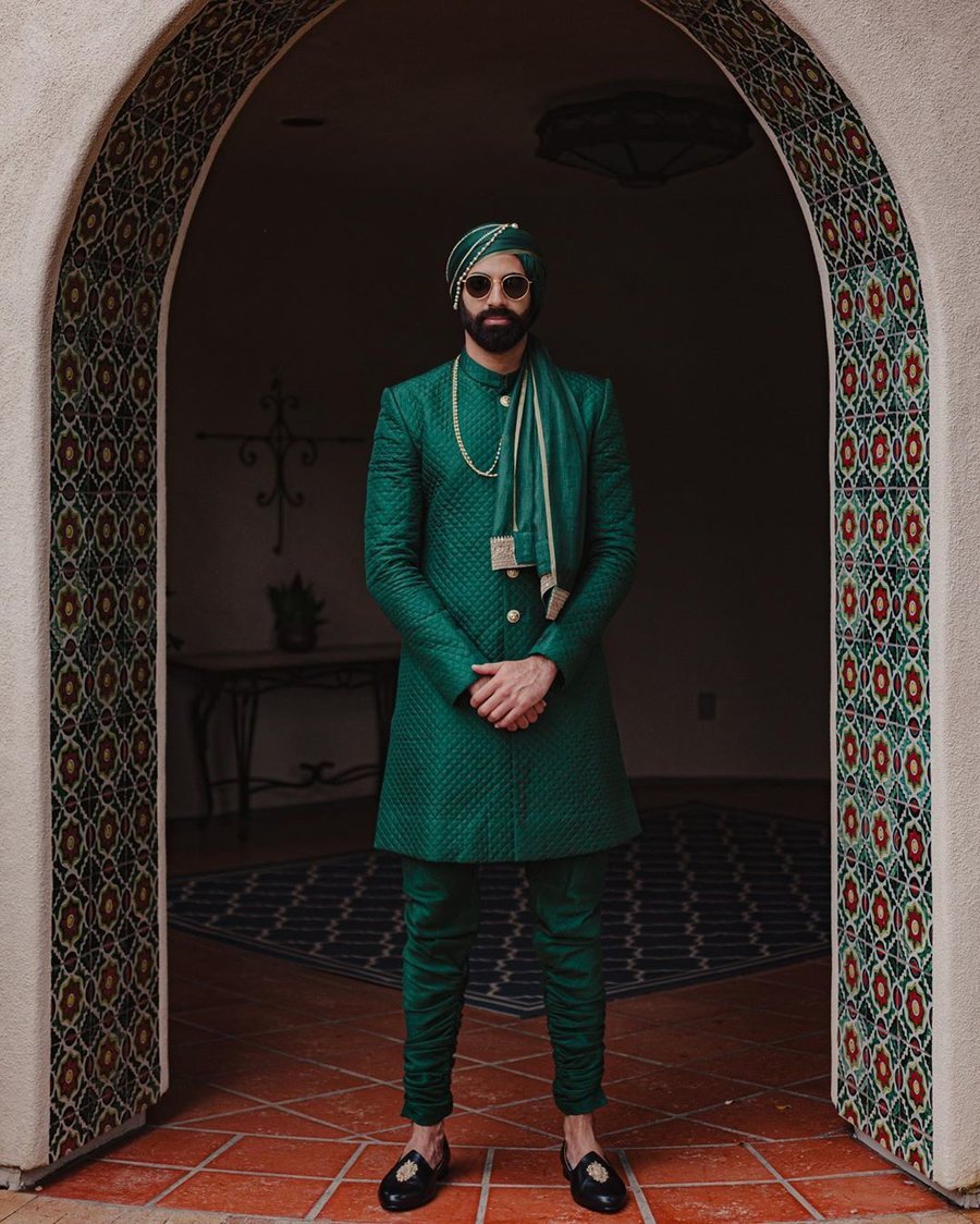 Indian groom outfit