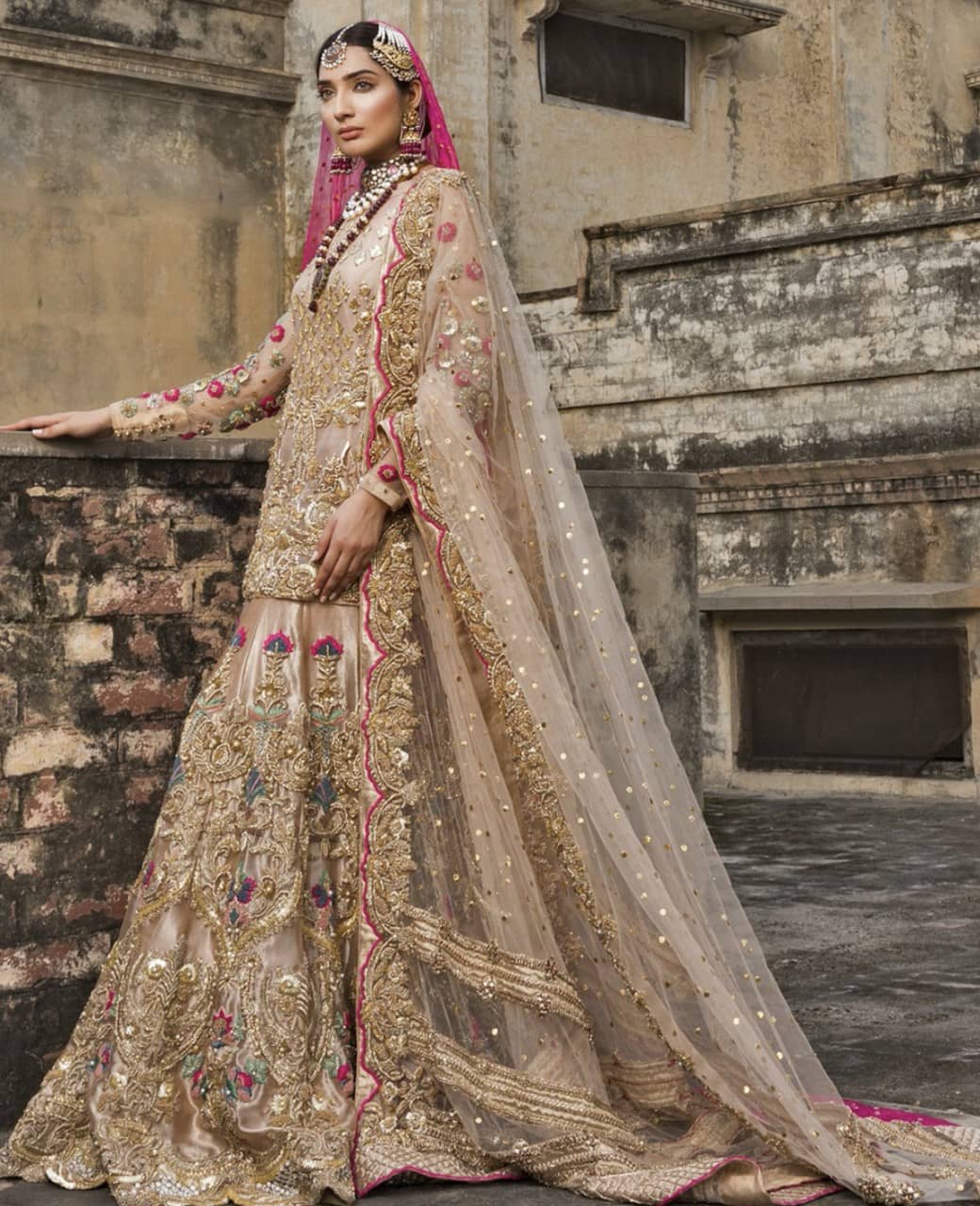 Muslim Wedding Dress - Dress with Dupatta