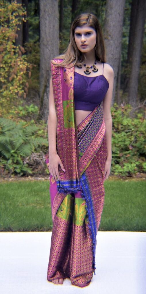 Assamese drape
