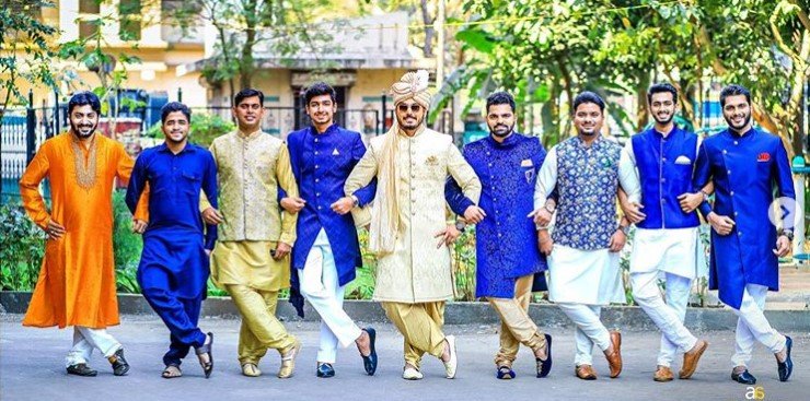 Indian Groomsmen Outfit