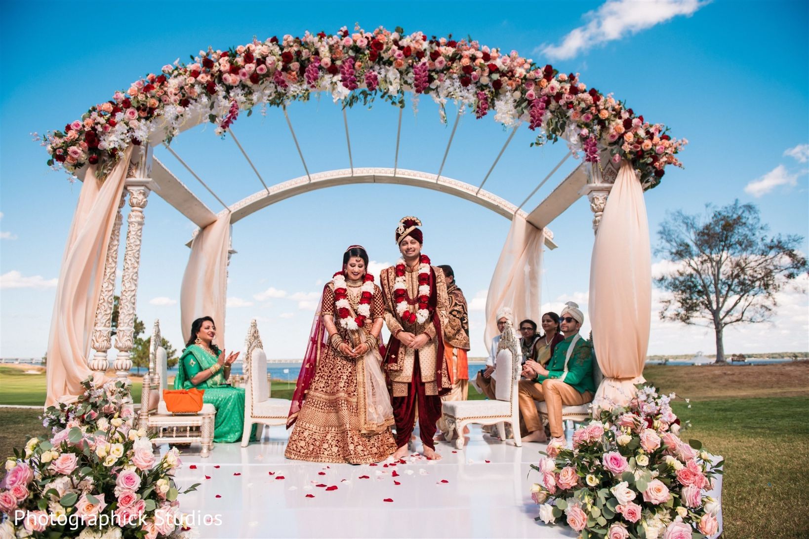 Indian wedding decoration - Mandap/Stage