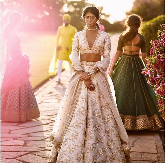 A gorgeous and perfectly fitted lehenga blouse