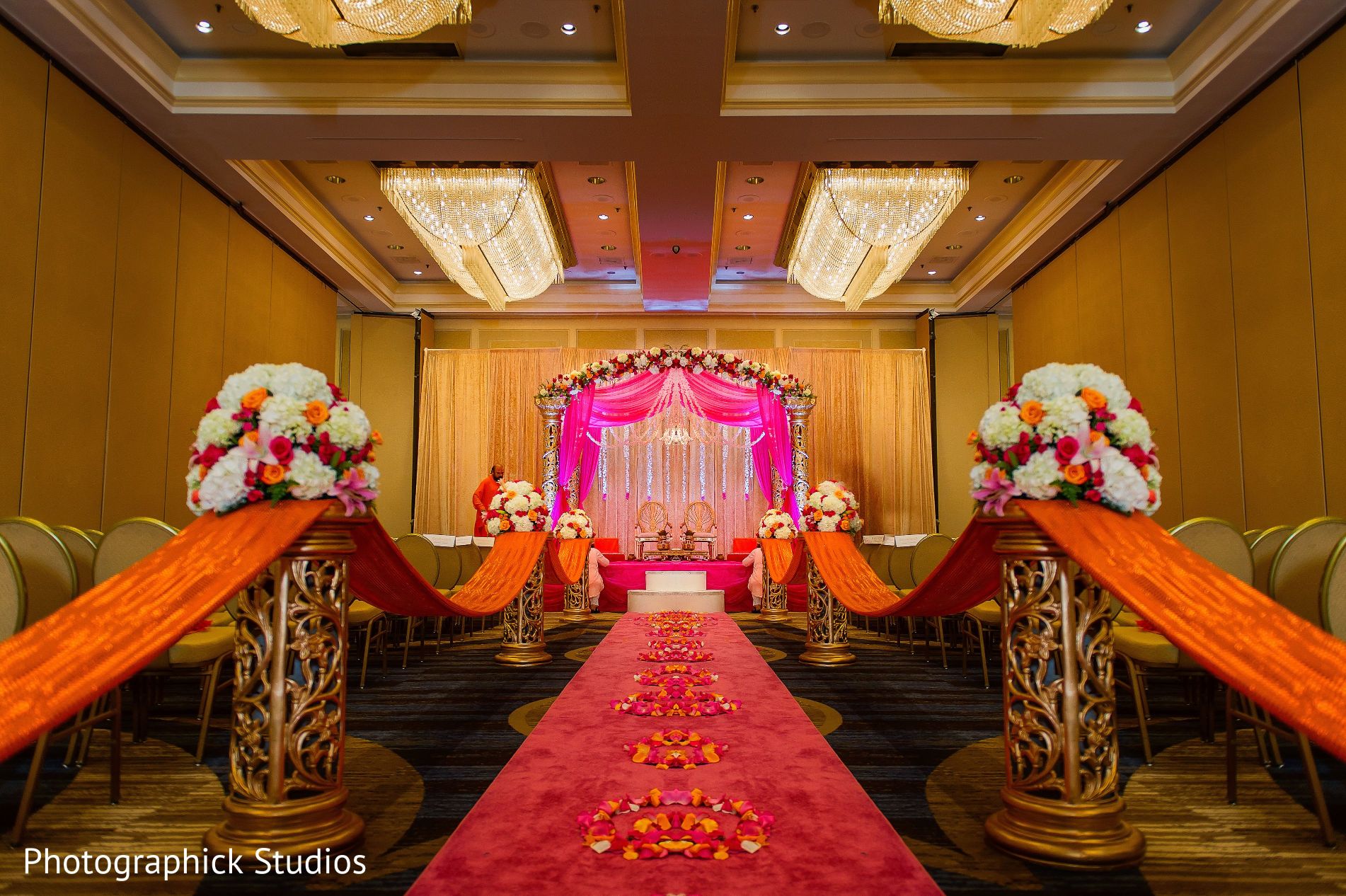Indian wedding decor - Mandap/Stage
