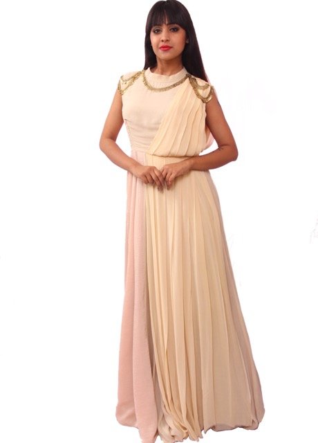 Attached Dupatta Rayon Gown - Manufacturer Exporter Supplier from Jaipur  India