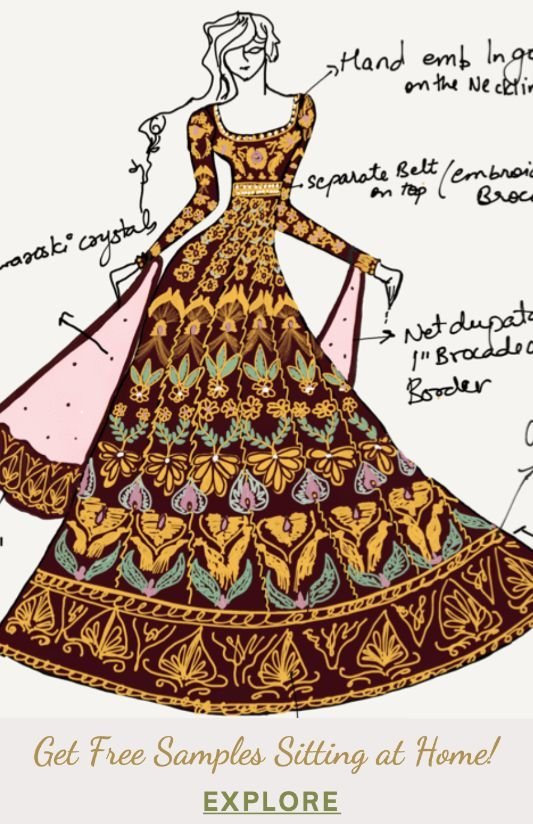 Details 82+ indian dress drawing easy best - xkldase.edu.vn