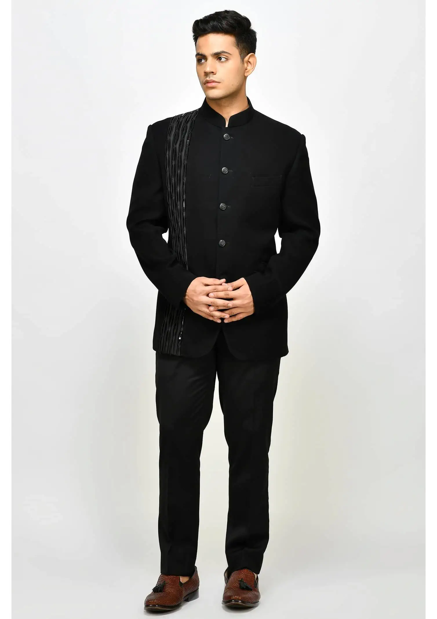 Black shirt and pants with red ties for groomsmen  Black dress shirt men  Groomsmen attire black Mens shirt dress