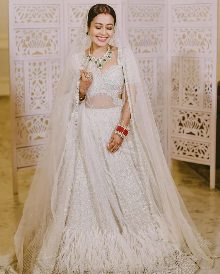 30 White Bridal Lehenga - For Royal and Elegant Indian Wedding