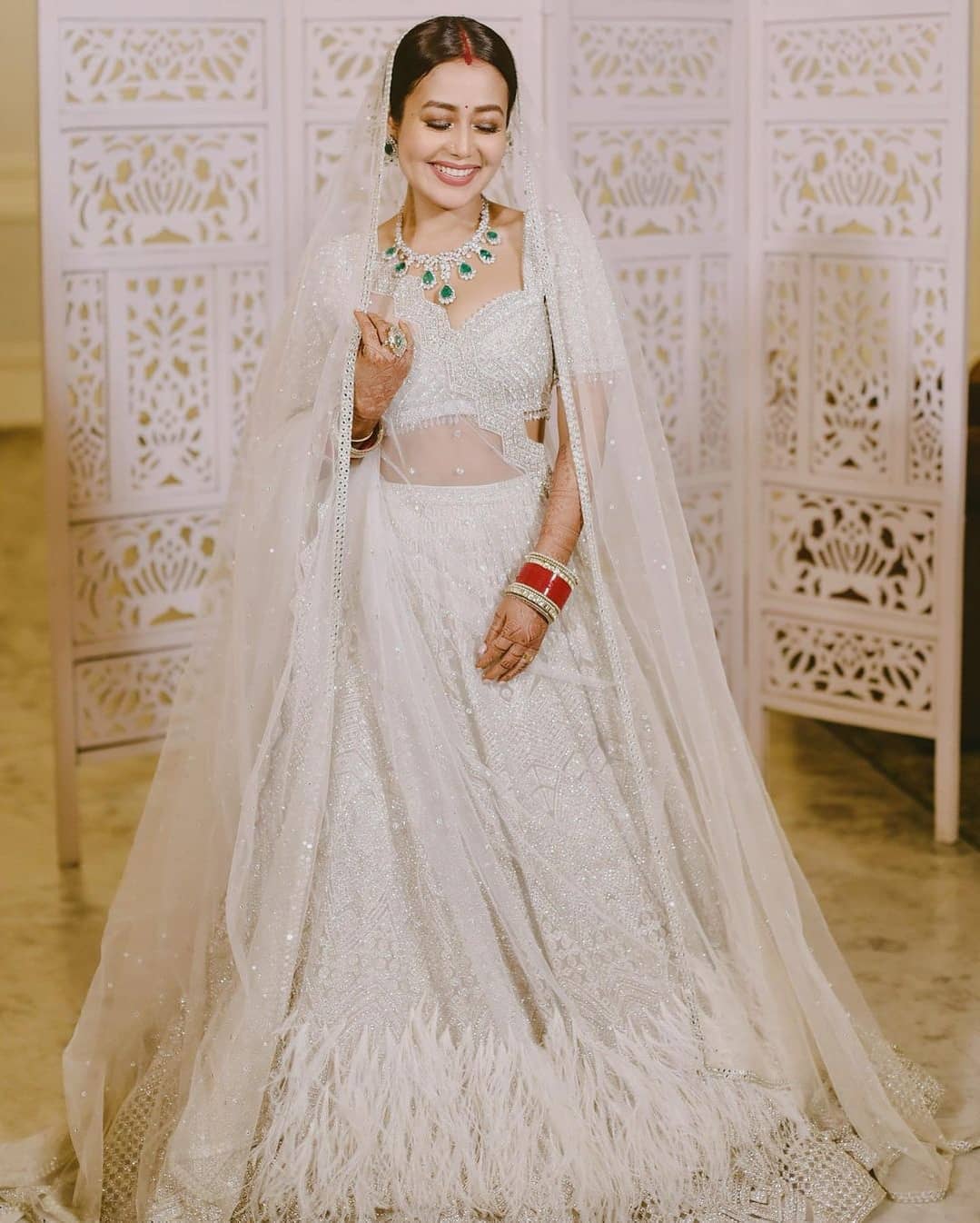 Neha Kakkar’s Wedding Look