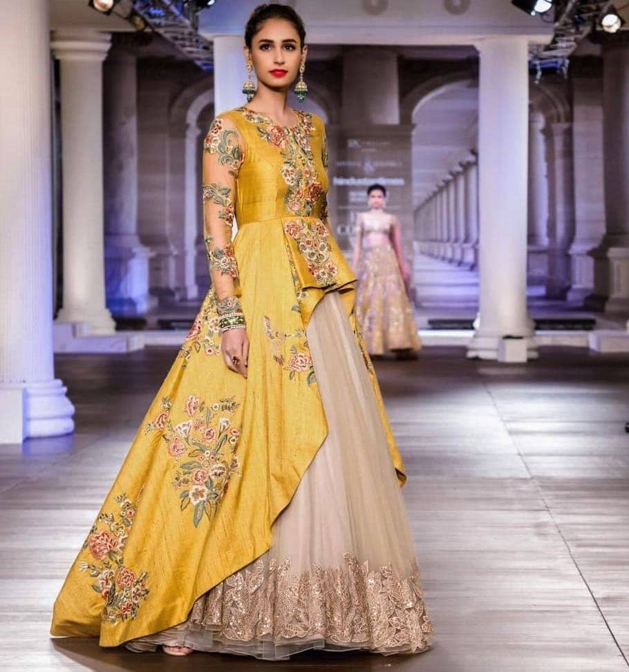 Buy Pichwai Hand Embroider Lehenga with a Double Breasted Jacket by RAHUL  MISHRA at Ogaan Online Shopping Site