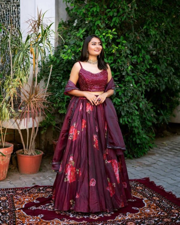 50 Floral Lehenga that reinstate the ultimate Flower Power