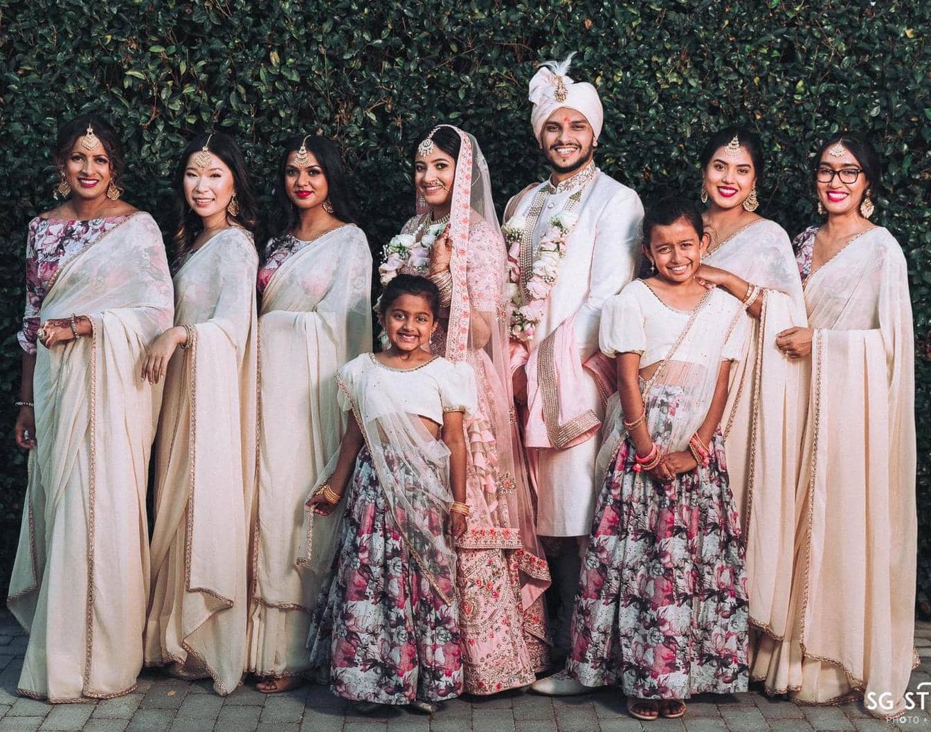 Indian Bridesmaid Dress & Saree for Bridesmaid Wedding - Etsy Norway