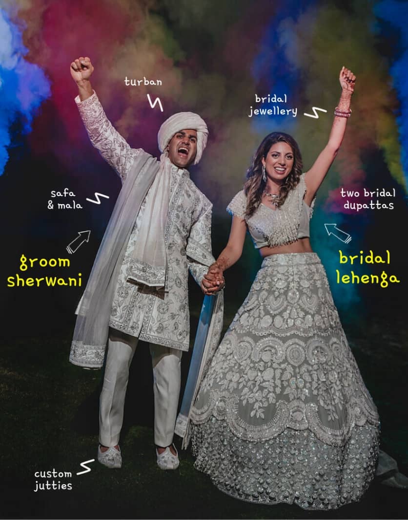 Indian Wedding Dresses - Bride & Groom