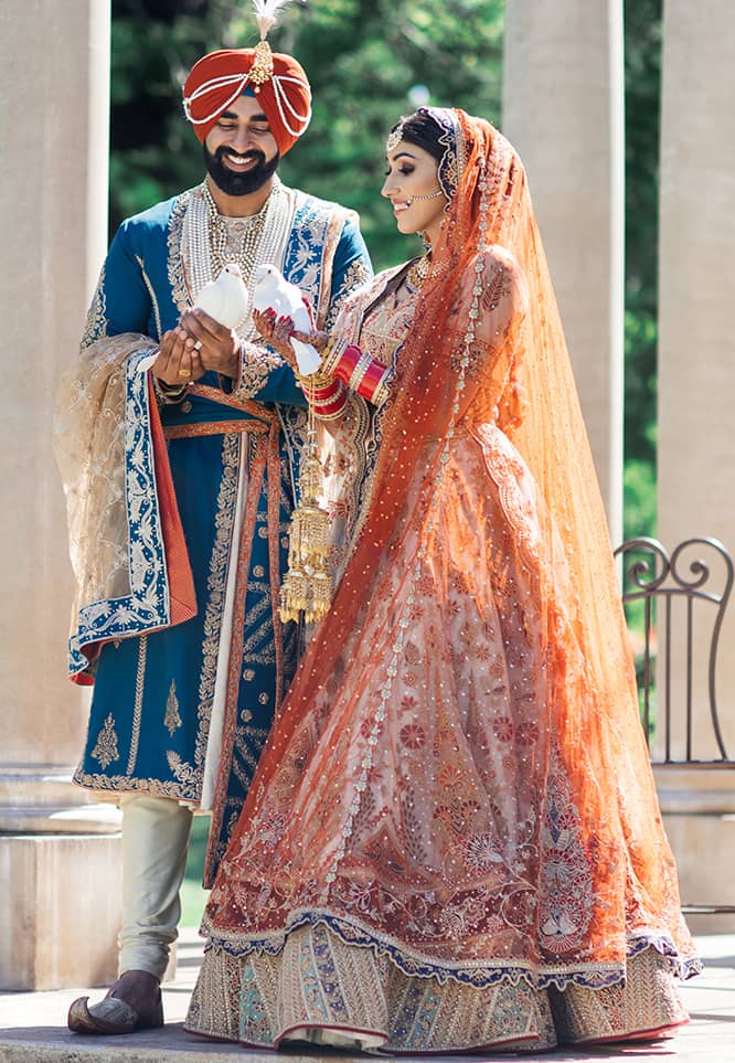 Traditional Indian wedding Look