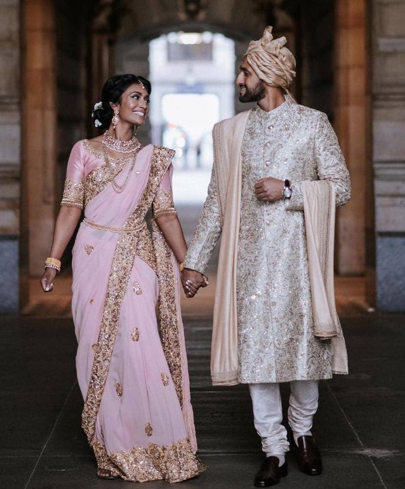 Buy Designer Sabyasachi Inspired Virushka Fame Light Pink Color Art Silk  Bridal Lehenga Choli With Heavy Embroidery, Bollywood Style Lehenga Online  in India - Etsy