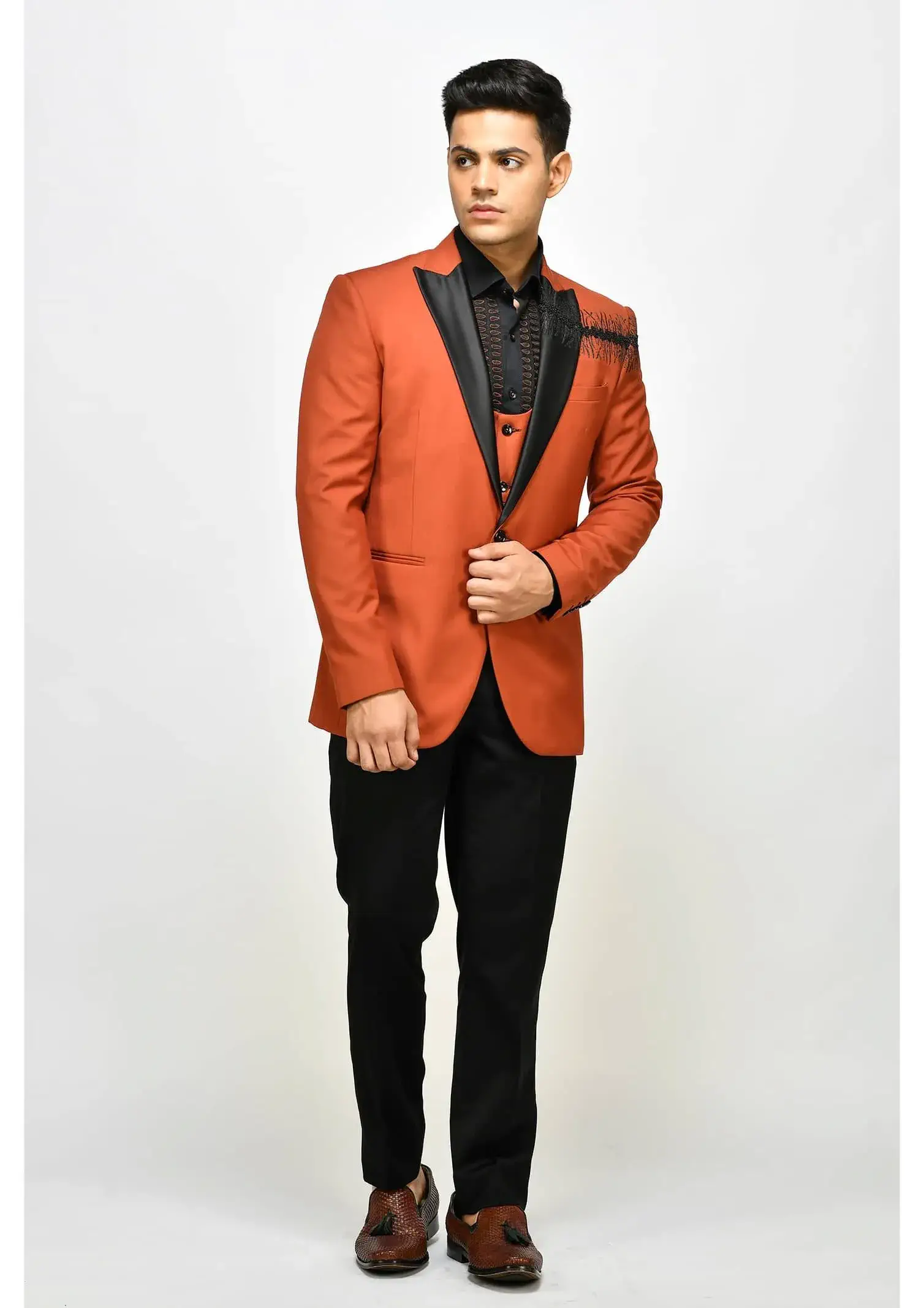 New Red Men Suits Jacket Slim Fit 2 Piece/Blazer With Pants Formal Business  Office Mens Wear Outfit/Solid Wedding Male Dress - AliExpress