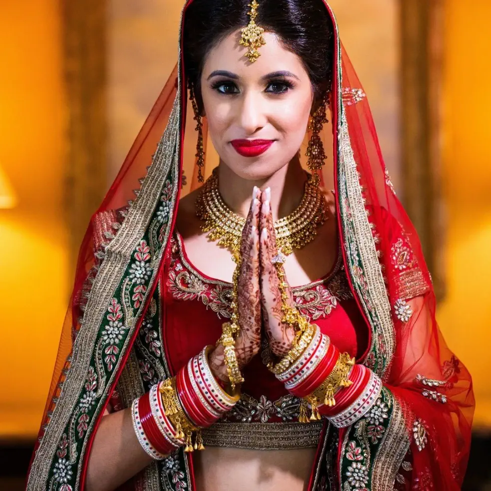 Fun-Filled Gujarati And Punjabi Wedding With Bride In Pink Lehenga –  ShaadiWish