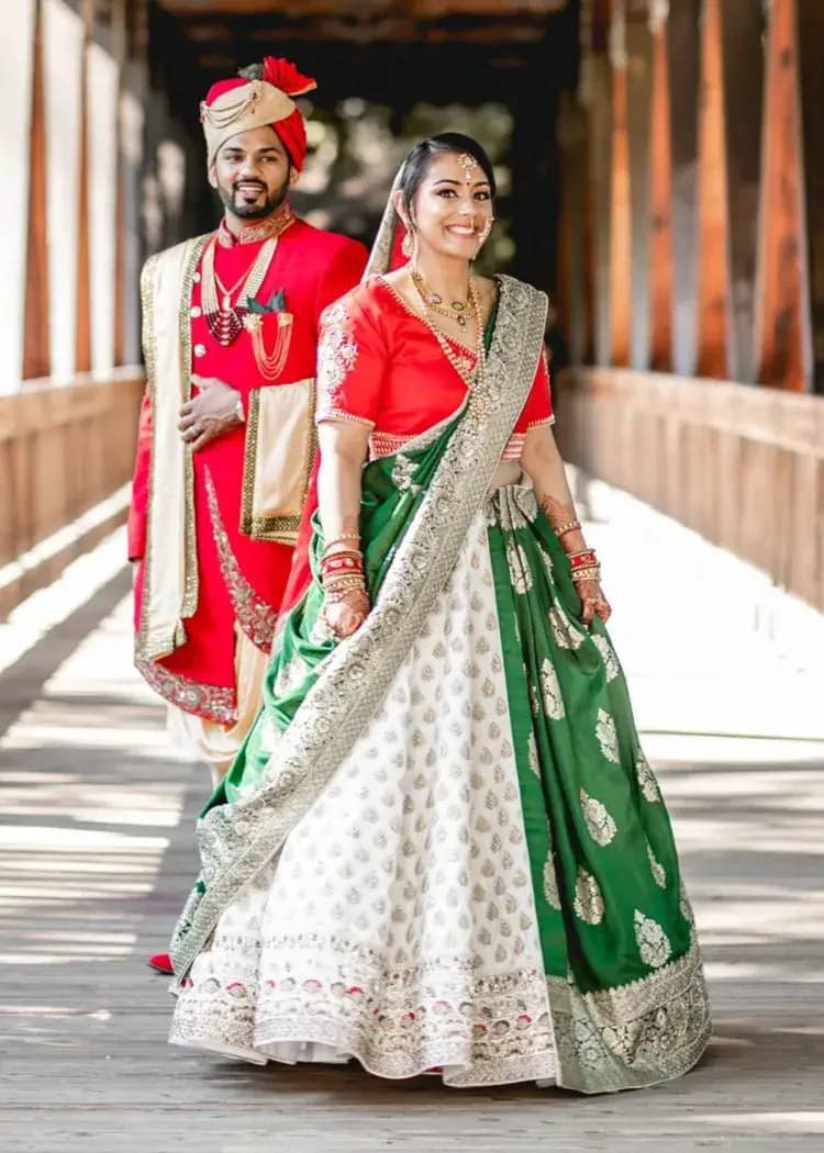 Brides who ditched red for their wedding lehenga - Get Inspiring Ideas for  Planning Your Perfect Wedding at fabweddings
