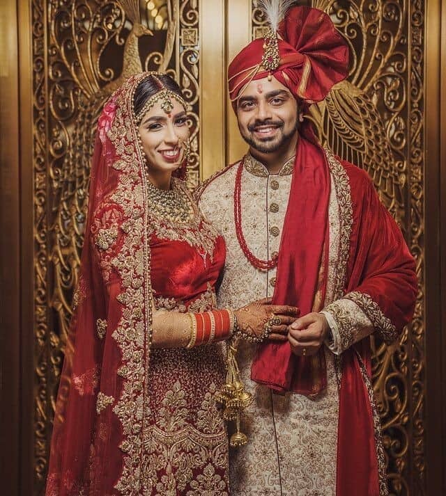 Red and Gold Never Goes Wrong - Groom Turban
