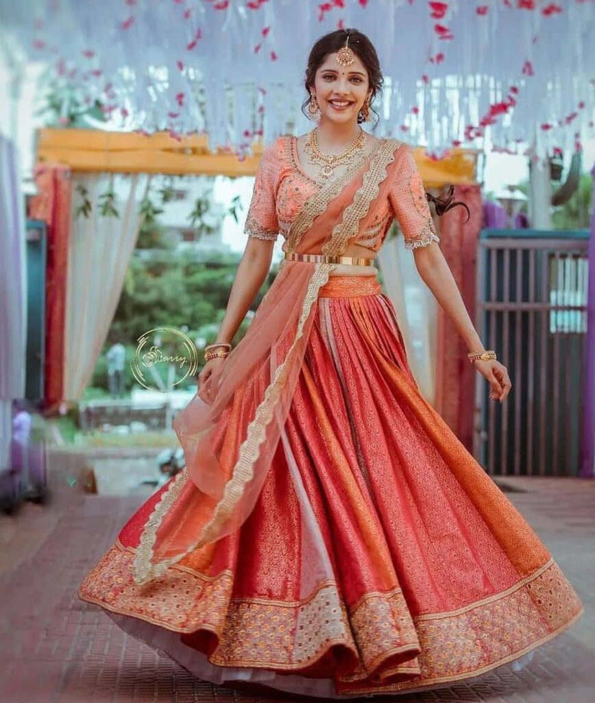 34 Stunning Silk Lehenga that Define the Classy Bride