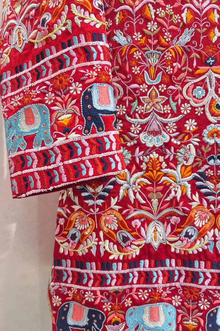 Red Sherwani 3