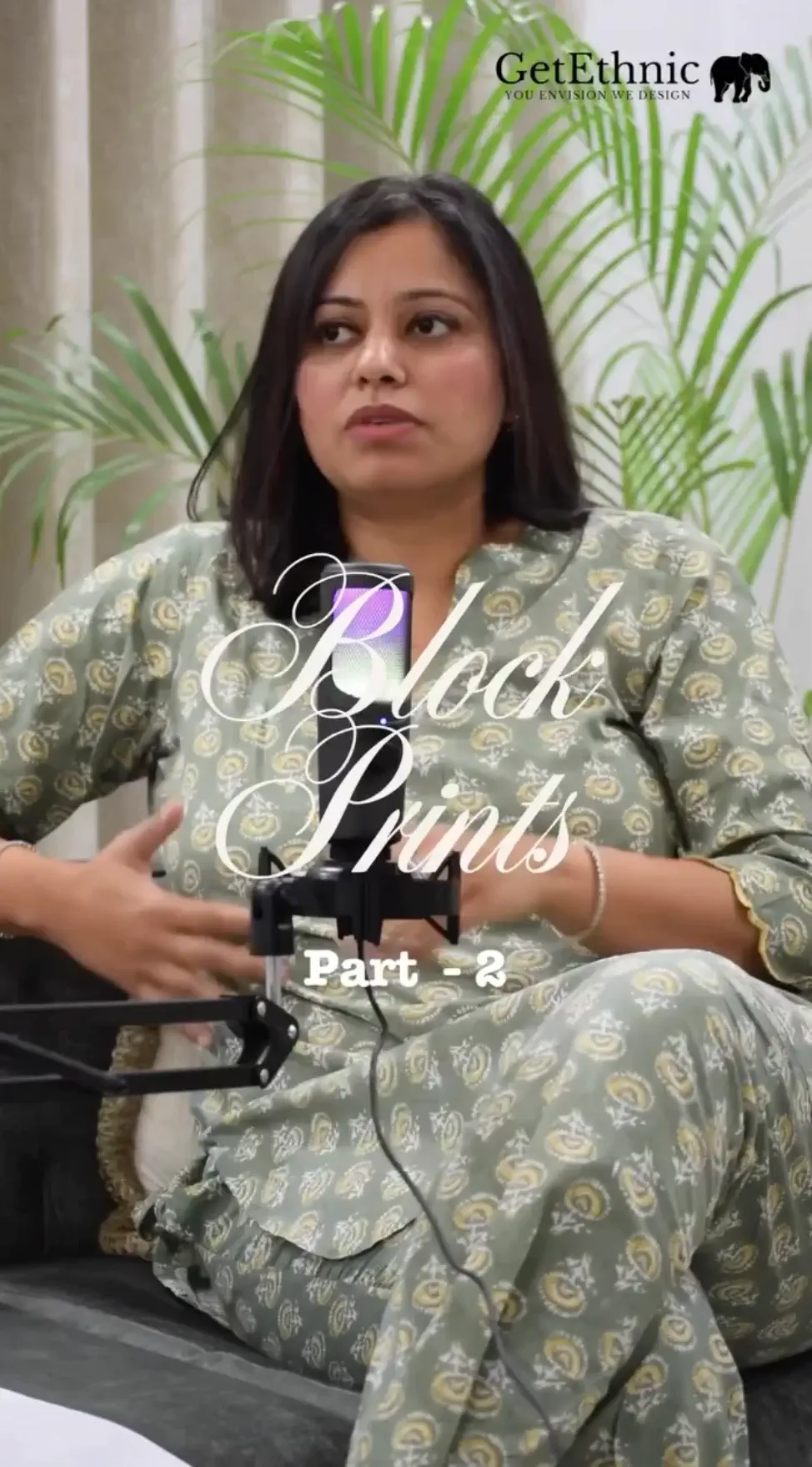 1. PODCAST Thumbnail - The art of creating Timeless wedding attires